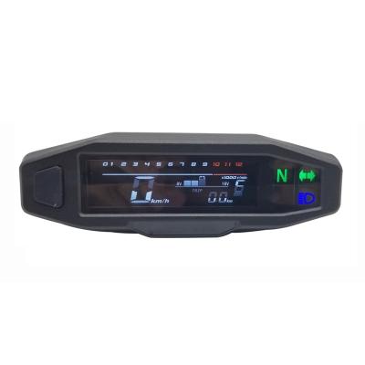 China Russian KR200 Lcd Speedometer For Motorcycle 0-999.9km Trip for sale