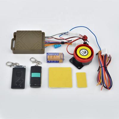China CE ROHS Anti Theft Motorcycle Alarm System With 2 Controllers for sale