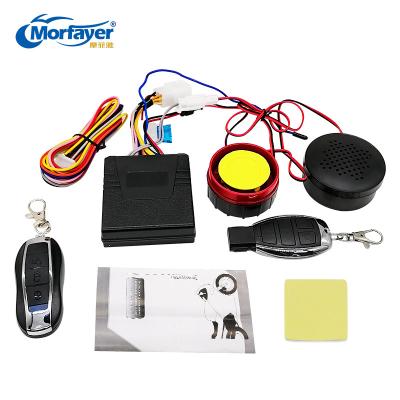 China Universal 12V DC Talking Motorcycle Alarm System For Security for sale