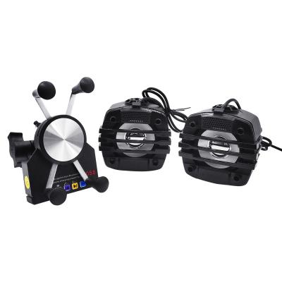 China 5V 2A Rechargeable Motorcycle Speakers , CE Motorbike Audio System for sale
