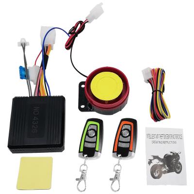 China 9V-14V Two Way Motorcycle Alarm , 150m Bike Theft Alarm System for sale