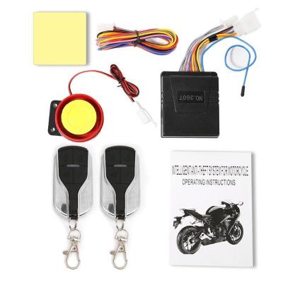 中国 保証12V 3.5mA土のバイクの警報システム、セリウムのモーターバイク警報キット 販売のため