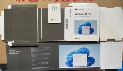 China OEM Windows 11 Pro Activation Key Online Dvd Pack Retail Box en venta