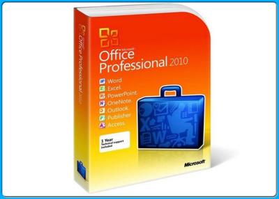 China 32 Bits 64 Bits Retail Microsoft Office 2010 Professional Full Version for sale
