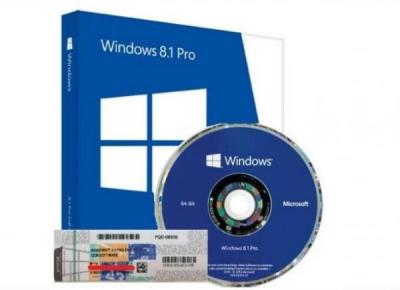 China 100% Genuine Microsoft Office 8.1 Product Key , Global Area Windows 8.1 Pro Update for sale