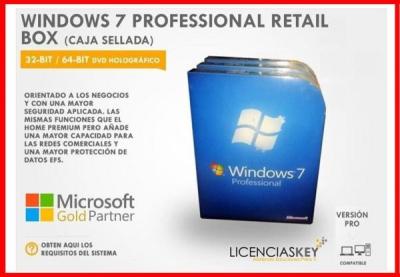 China Global Area Microsoft Windows 7 Retail Version , Windows 7 Retail Disk For Laptop for sale