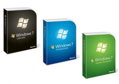 China Bocado profissional de Windows 7 DVD 32bit 64 da versão inglesa com a licença da CHAVE do OEM à venda