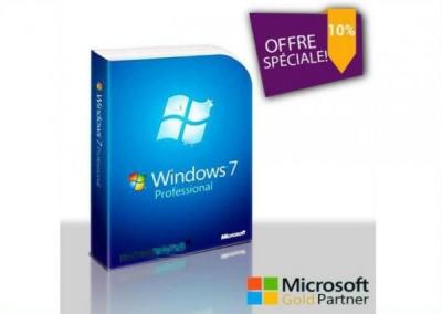 China Russian / English Microsoft Windows 7 Professional Retail Box Full Version 32 64 Bit for sale