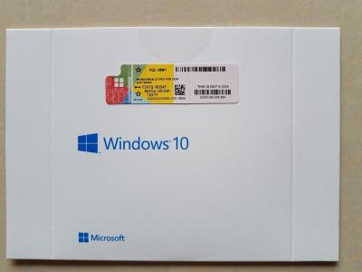 China 64 paquete del OEM de Windows 10 del pedazo favorable, llave de la licencia del OEM de Windows 10 con lengua multi en venta