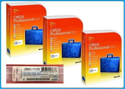 China 100% Original Full Version Microsoft Ms Office 2010 Retail Box For Windows for sale