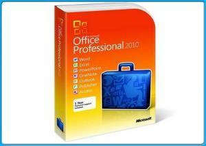 China 32 bocado X 64 versão varejo de Microsoft Office 2010 do bocado com licença e DVD à venda