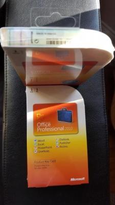 China 32/64 Bit Office 2010 Professional Retail Box , MS Office 2010 Pro DVD for sale