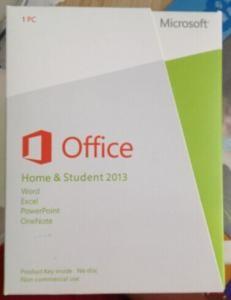 China casa de 1PC Microsoft Office e ativação em linha do retalho 100% do negócio 2013 à venda