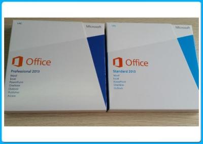 Китай Коробка розницы Майкрософт Офис 2013 100% неподдельная, английская розница стандарта офиса 2013 продается