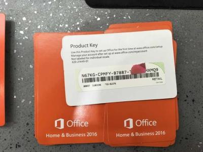 China 100% Online Activate Microsoft 2016 Product Key , Office 2016 Professional Product Key for sale