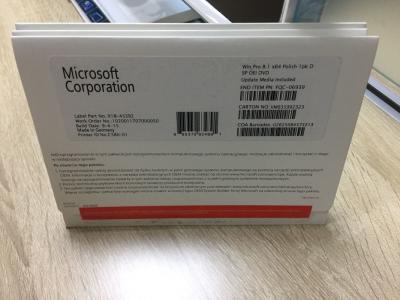 China English / French / Italian Windows 8.1 Professional OEM With COA Sticker Activation for sale
