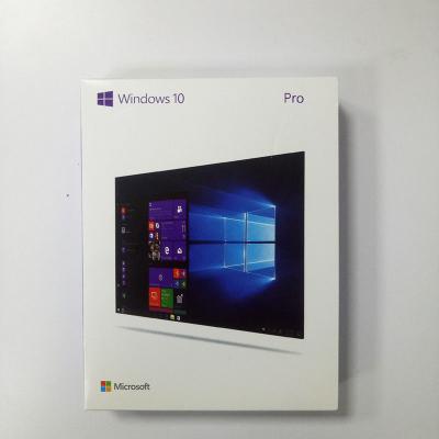 China English / Koran Microsoft Windows 10 Pro Retail Dvd Online Activation for sale
