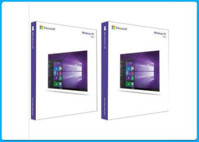 Chine Secteur global Microsoft Windows les 10 pro anglais de boîte/langues au détail de Coran à vendre