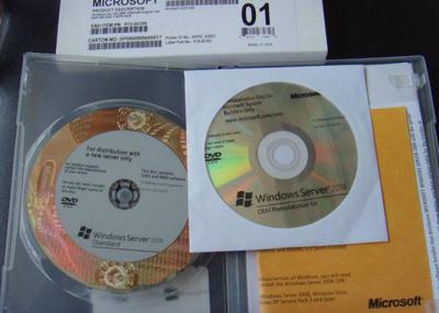 China 25 Clients Win Server 2008 R2 Enterprise 64 Bit DVD With 1 Year Warranty for sale