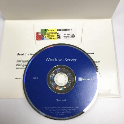 Chine Le bit DVD de la norme 64 du serveur 2019 de Microsoft Windows de l'anglais véritable activent à vendre