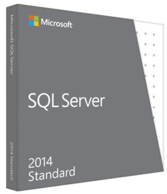 China 1 Server Microsoft SQL Server 2014 Standard Edition 4 Core With 10 Clients for sale