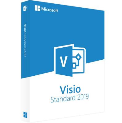 China 100% echte Standard-Unternehmens-Version 2019 Software-Schlüsselcode-Microsofts Visio zu verkaufen