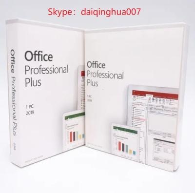 China Microsoft Office Professional Plus 2019 USB Online Key Activation Software for sale