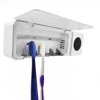 China USB Charging 1800mAh 3.7V 200g Wall Mounted Toothbrush Holder for sale