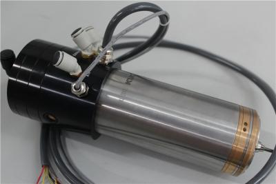 China Wasser/Öl kühlte Luftpolster CNC-Hochgeschwindigkeitsspindel, Spindel 0.9KW 180000 U/min Bewegungsab zu verkaufen