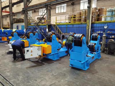 China Highly Accurate PLC Controlled Rotator with Manual/ Semi-automatic/ Automatic Control Optional Welding Positioner for sale