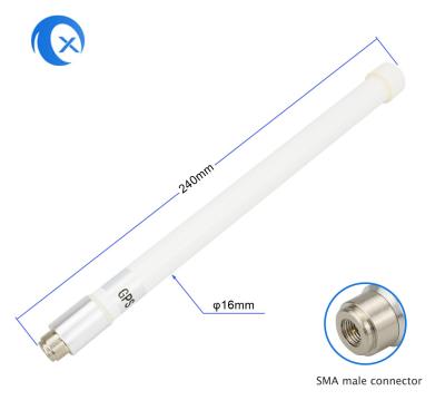 China 1575.42MHz GPS Fiberglass Base Station Antenna With SMA Male Connector for sale