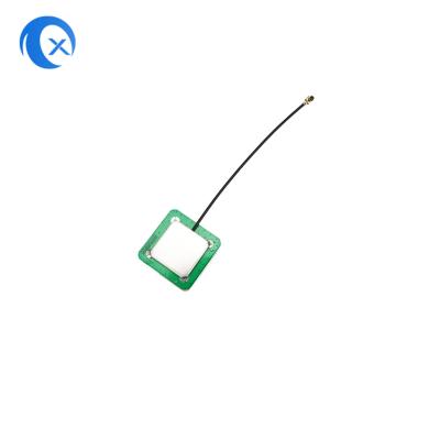 China Embedded Ceramic Active GPS Navigation Antenna 22dBi With U.FL Connector for sale