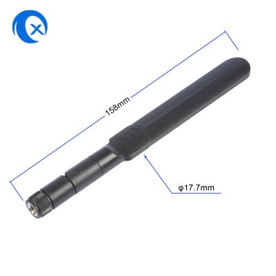 China 2.4GHz Omni WiFi Paddle Antenna 3dBi With Foldable RPSMA Male Connector for sale