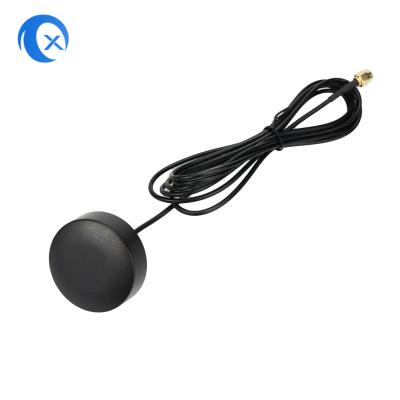 China Round Shape Wifi Receiver Antenna Outdoor Black Wifi FPV Aerial 5.8G for sale