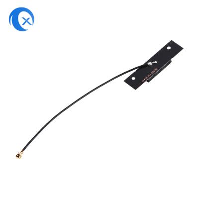 China RG Cable 433MHZ Receiver Antenna PCB Internal Black Antenna 2DBI Gain Opening End for sale