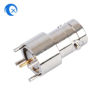 China 6GHZ CNC Machine Hardware 1.5V BNC RF Cable Connector 50 Ohm Impedance for sale