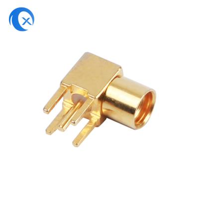 China Metal RF Aerial Connector CNC Machine MMCX Connector Parts For Cable Adapter for sale