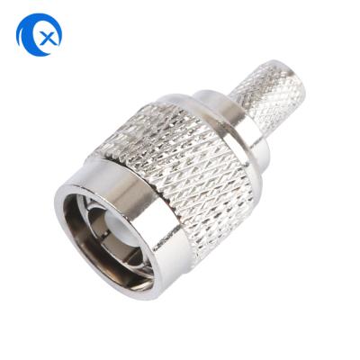 China TNC male female connector CNC machine hardware RF coaxial connector assembly for sale