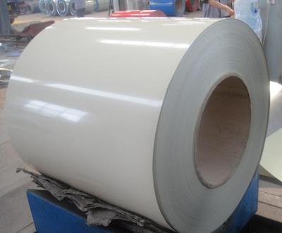 China Ral branco 9003 Prepainted a bobina de aço para o telhado de aço 0,5 milímetro PPGL à venda