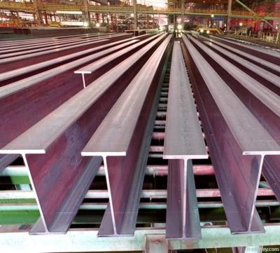 China SNI Certified SS400 Hot Dipped Galvanized H Shaped Steel , H Beam Steel With Painting for sale