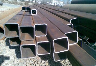 China Grado con poco carbono galvanizado ERW de la tubería cuadrada hueco de acero Q345B del metal en venta