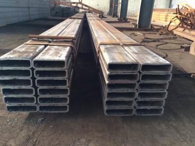 China Weld Galvanized Hollow Steel Pipe , Thin Wall Square Tubing Double Submerged Arc for sale