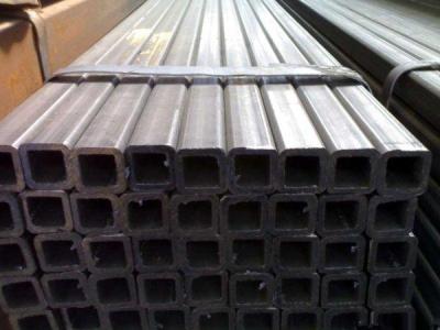 China High Frequency Welding Hollow Steel Pipe , Steel Rectangular Tubing For Building Material for sale