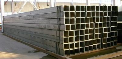 China A tubulação de aço & os tubos ocos laminados do quadrado ERW soldaram impermeável preto à venda