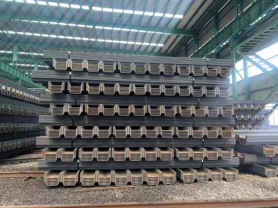 China SY295 SY390 Q355 Q345 Larsen Steel Sheet Pile , U Type Hot Rolled Sheet Piling for sale