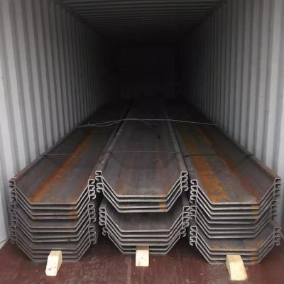 China Z U Shaped Steel Sheet Pile Good Corrosion Resistance Performance for sale