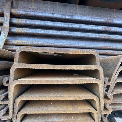 China Dirt Resistance U Type Steel Sheet Piling Used In Hydraulic Engineering en venta