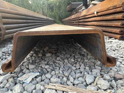 China Recycled Hot Rolled Steel Sheet Piling Good Water Tightness For Engineering à venda