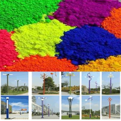 China PC Color Powder Coatings For Lamps And Lantern Both Indoors And Outdoors for sale