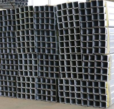 China Galvanized Square Highway Guardrail Systems Parts Guardrail Posts 6.0mm Thickness for sale